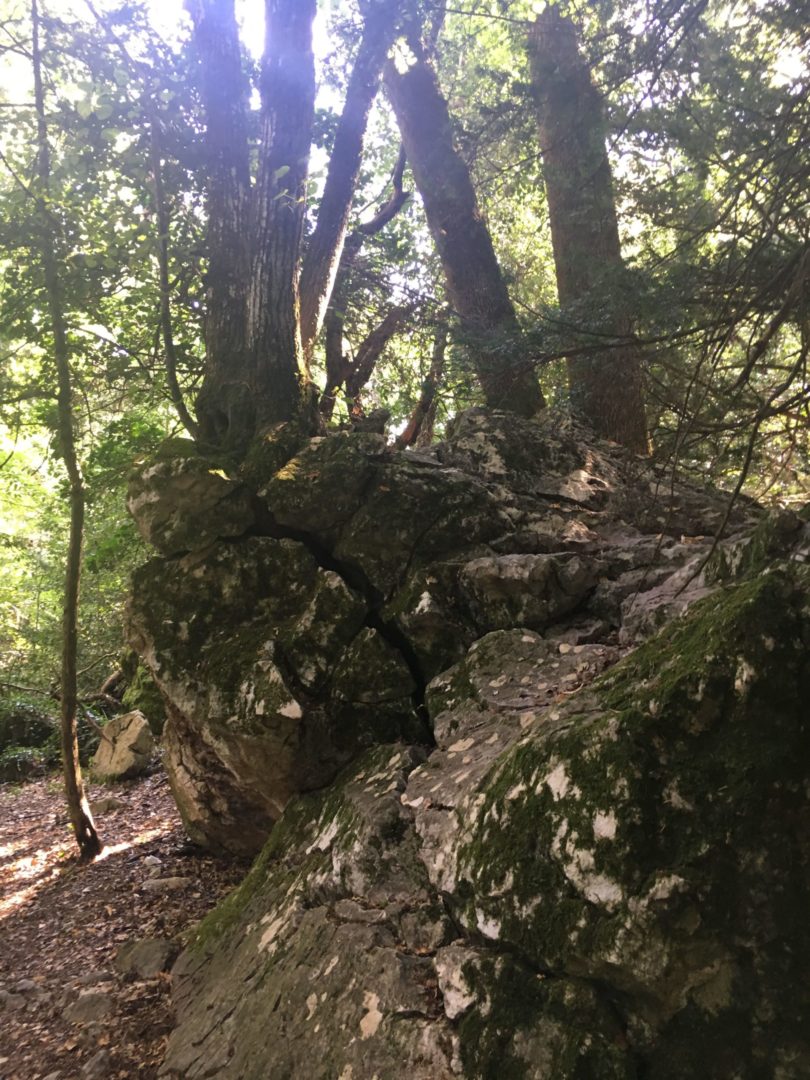Être ancrer dans le roc